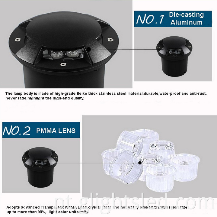 IP65 underground light led